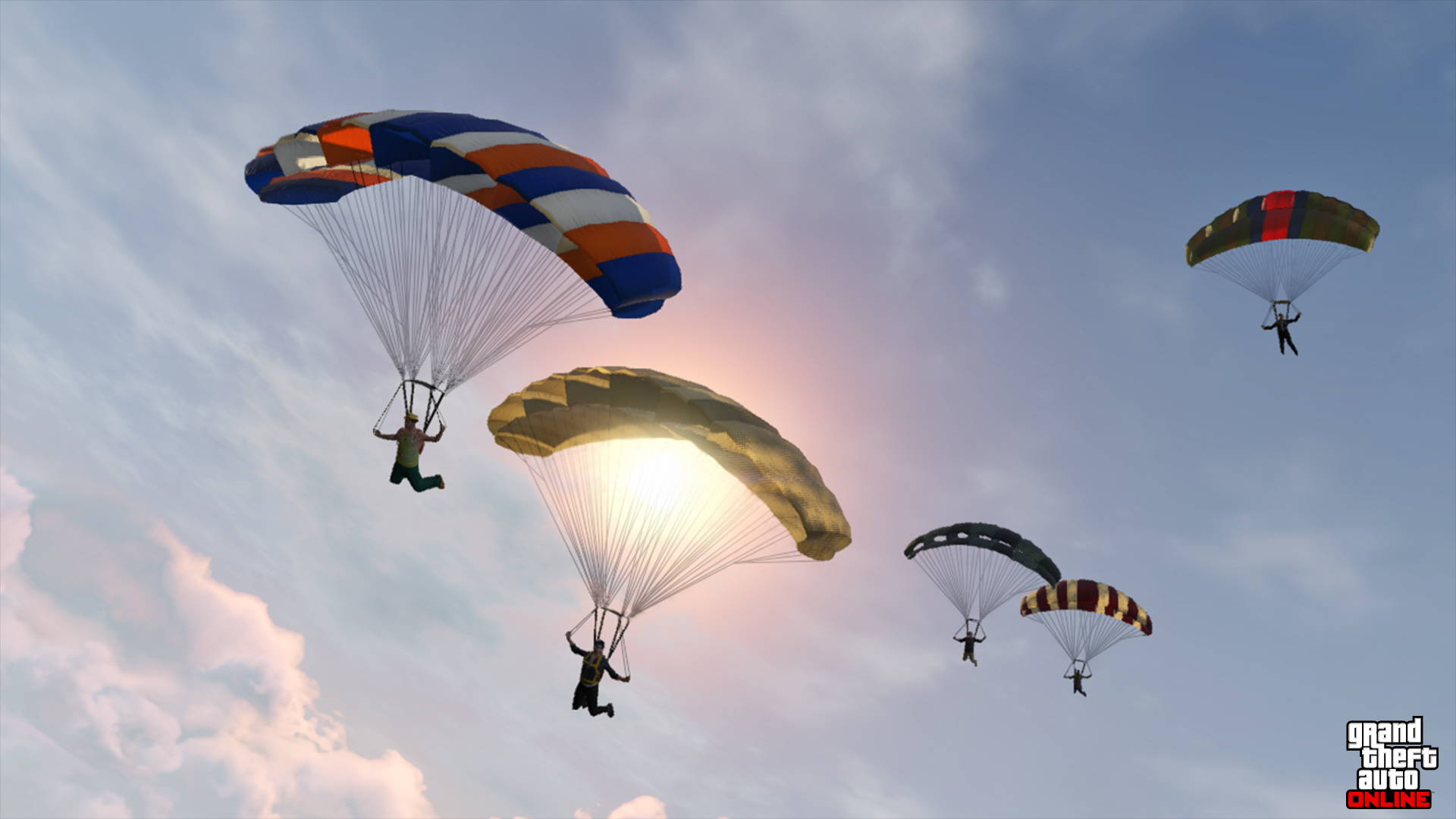 Gta 5 прыгать с парашютом фото 23