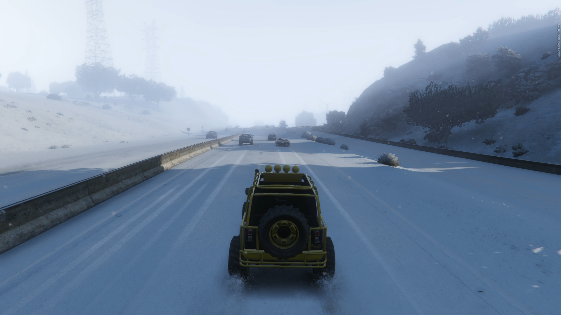 Are there snow in gta 5 фото 52