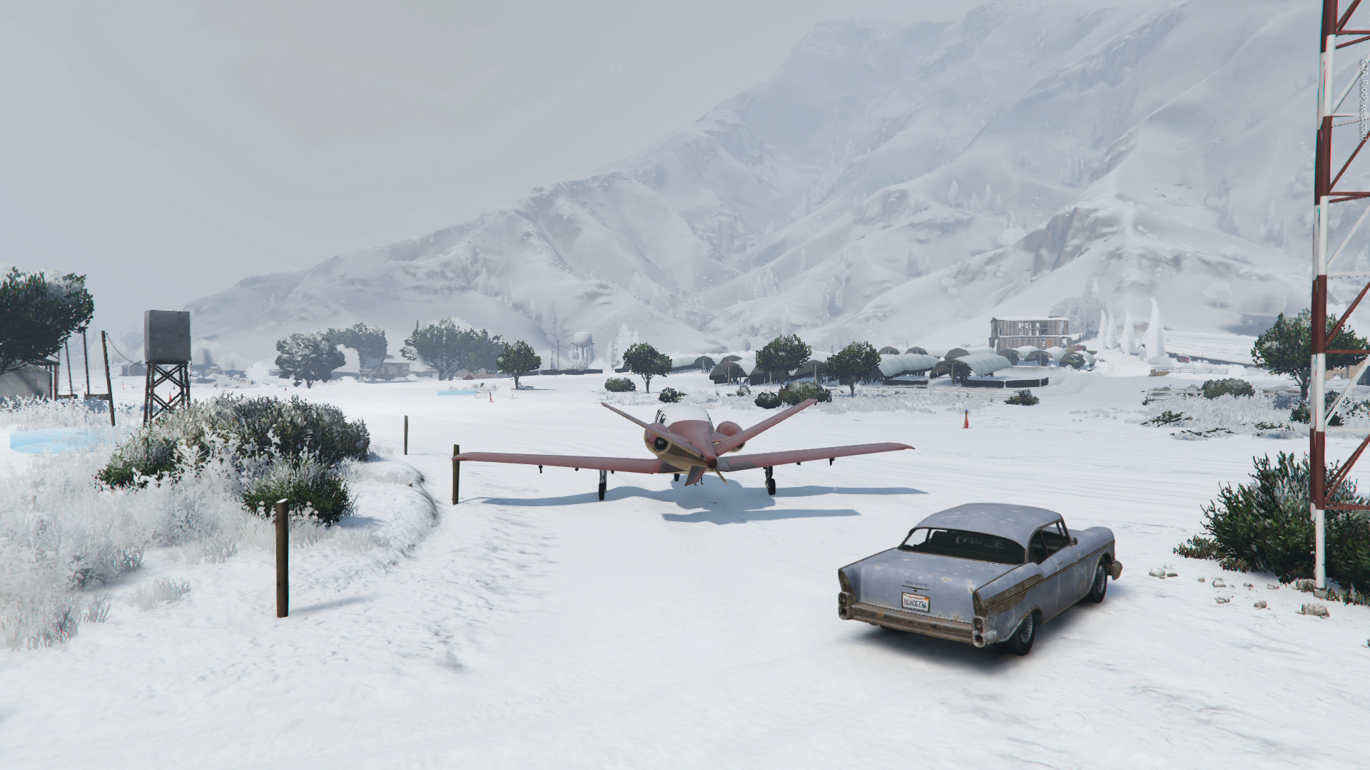 Are there snow in gta 5 фото 48