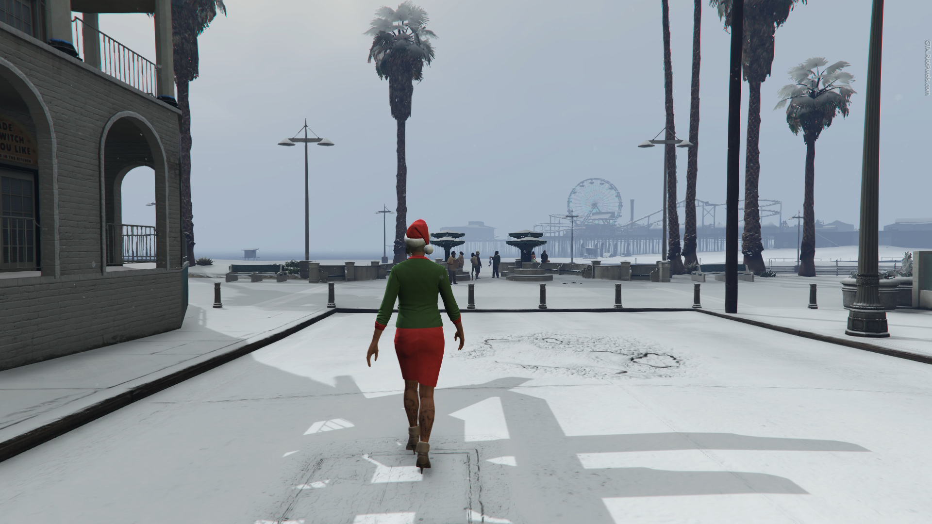 Are there snow in gta 5 фото 77